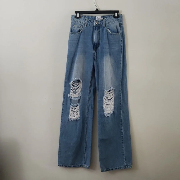 Princess Polly Sintra Oversized Denim Jeans - Picture 3 of 5